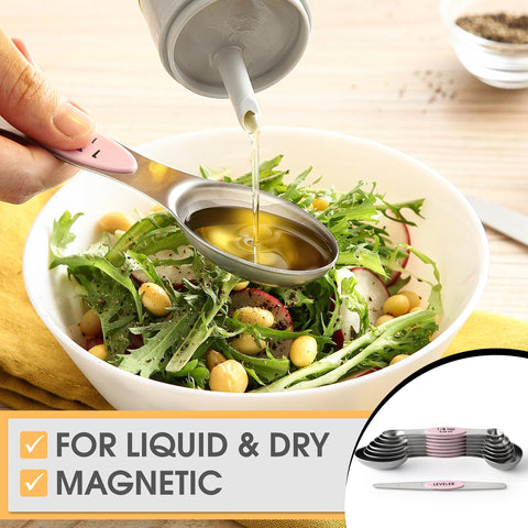 Spring Chef leveler included ensures first-time accuracy.