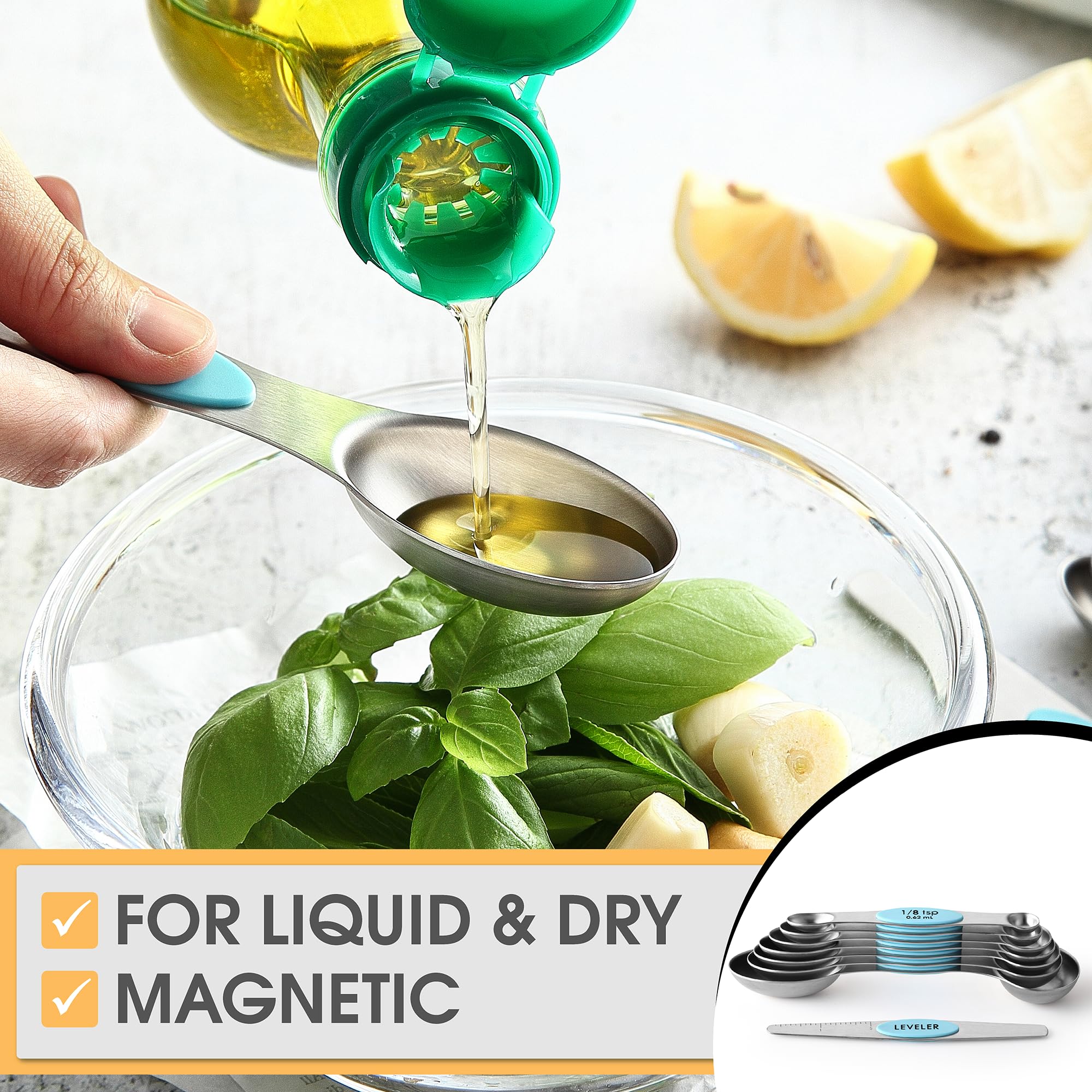 Spring Chef dishwasher-safe spoons stay rust-free after cleaning.
