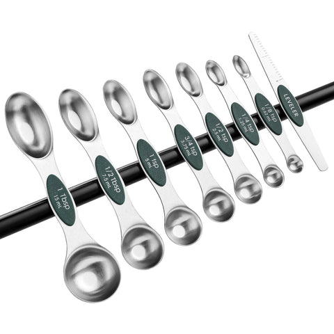 Spring Chef pine green kitchen tool combines style with practical functionality.