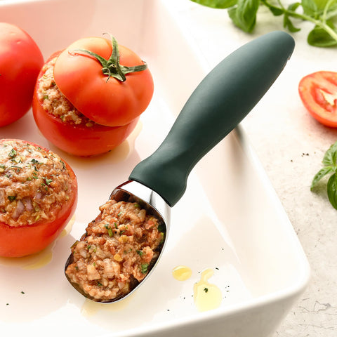 Spring Chef ergonomic clean design emphasizes comfort, grip, and easy maintenance.