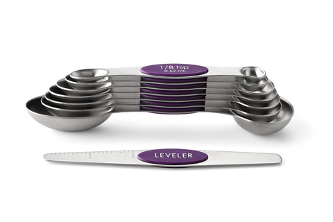 Spring Chef purple leveler included for precise first-time measurements