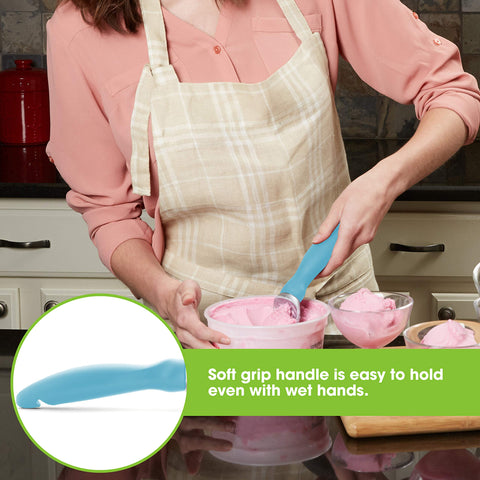 Spring Chef scoop glides through hard frozen desserts with ease.