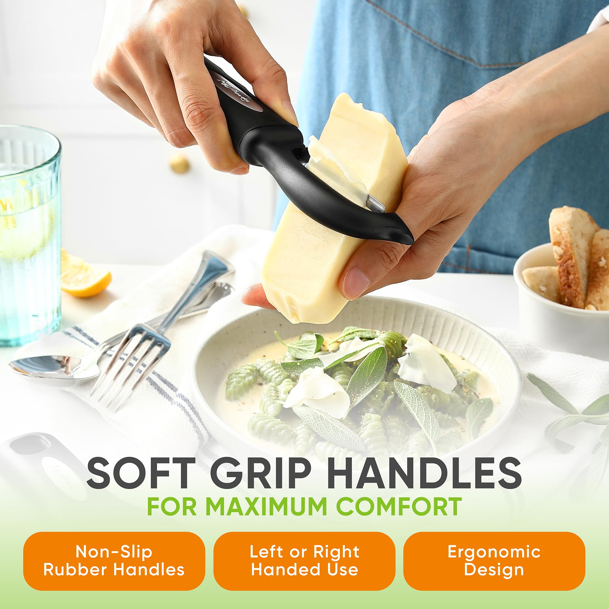 Spring Chef two-piece set on counter for versatile vegetable prep.