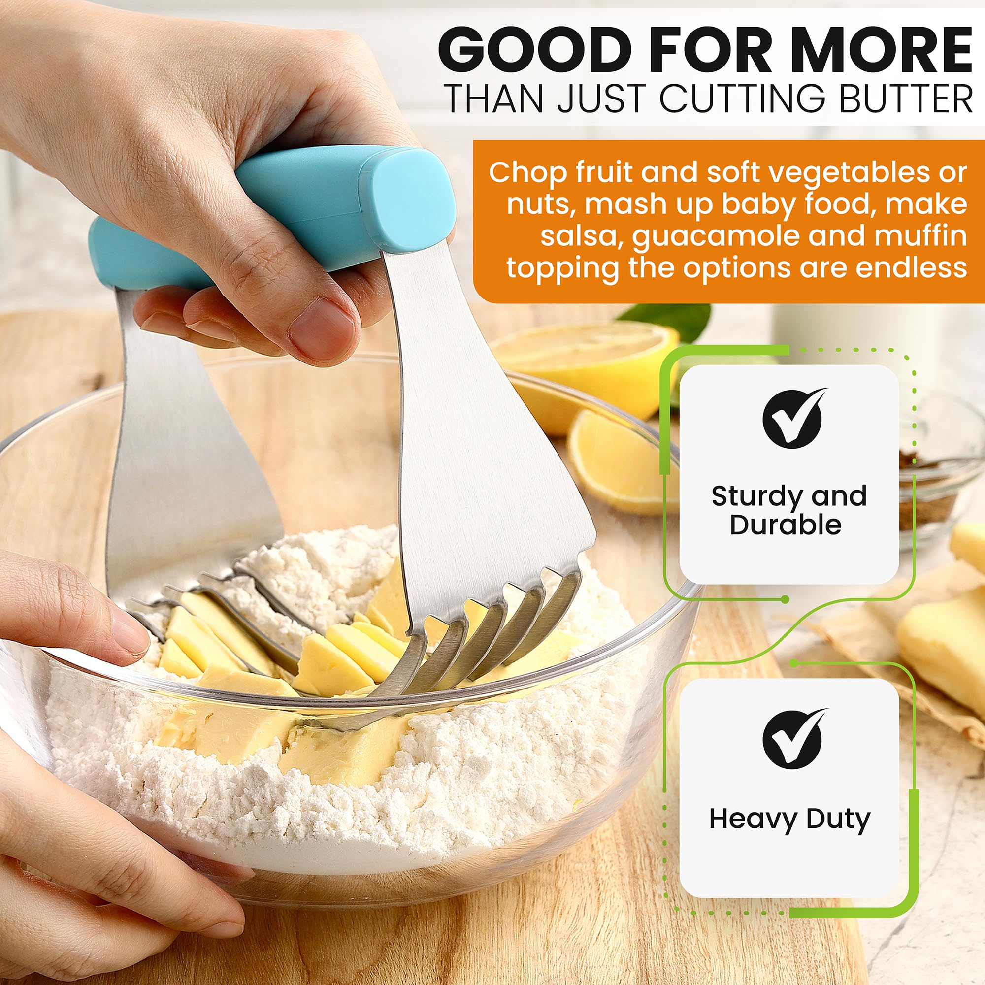 Spring Chef XL dough blender dishwasher safe for easy cleaning