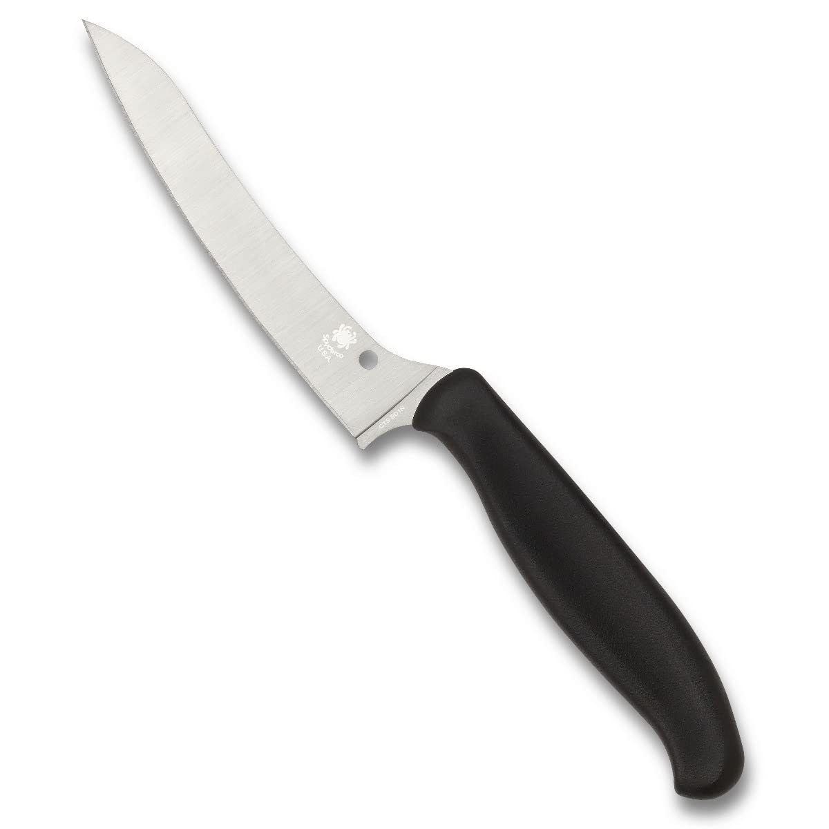 Spyderco Z-Cut kitchen knife with 4.4-inch pointed tip for precise slicing