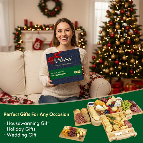 Gift-ready SRRUI set ideal for weddings, housewarmings, and holidays