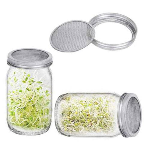 SRXES sprouting lid is dishwasher safe for easy cleanup.