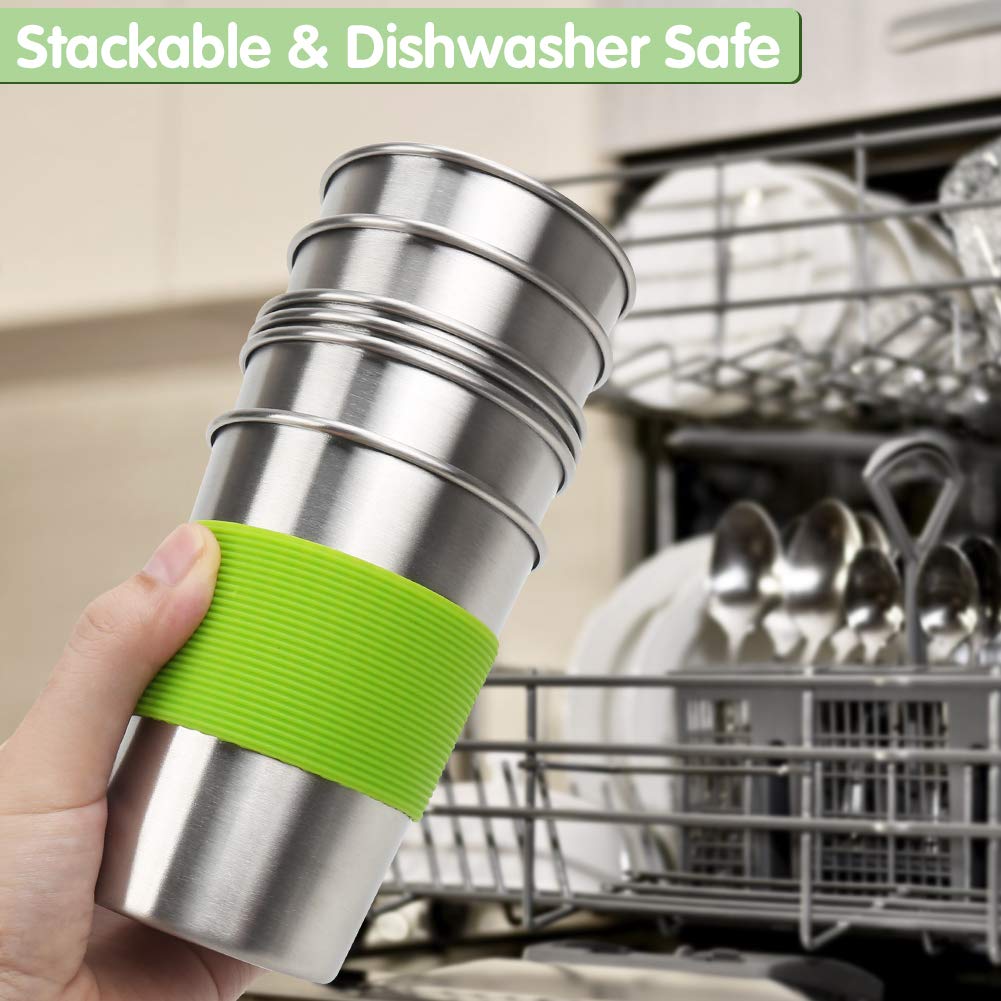 SSAWcasa dishwasher-safe cups simplify cleanup after family meals