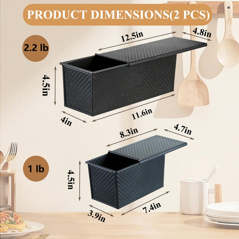 SS&CC Pullman nonstick coating enables easy bread release and quick cleanup