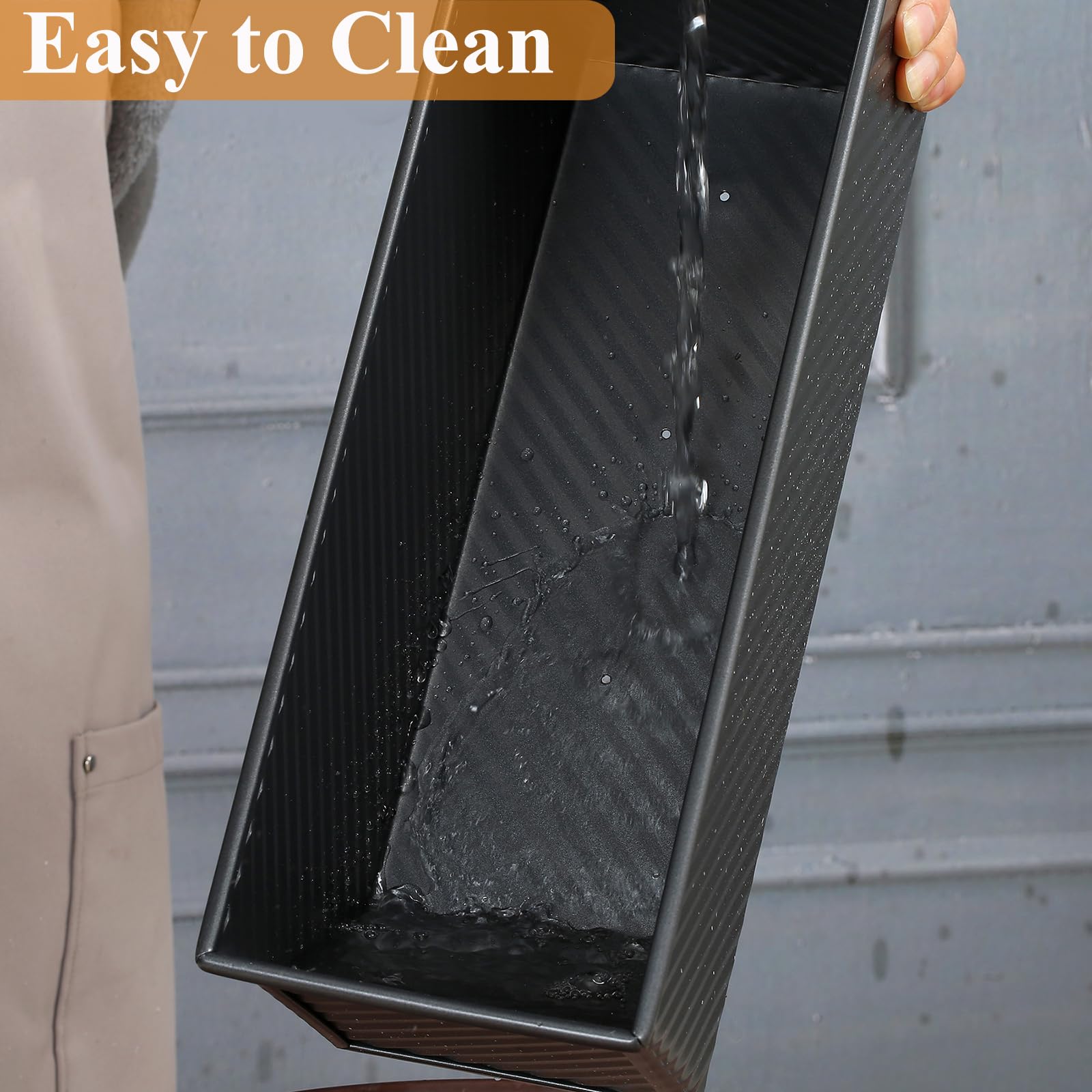 SS&CC Pullman loaf pan with lid, 2.2lb sourdough setup for consistent results.