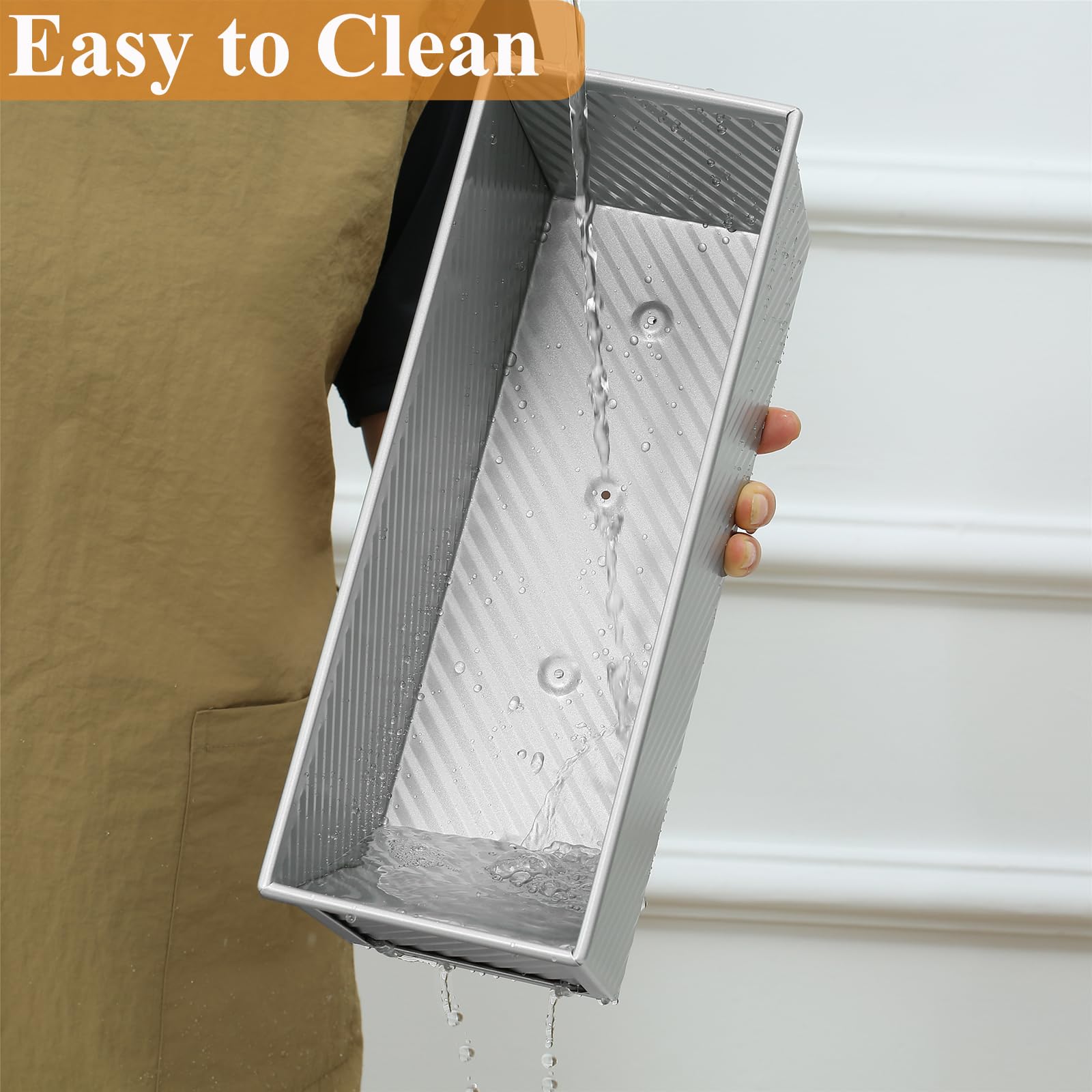 SS&CC versatile pan ideal for breads cakes and meatloaf.