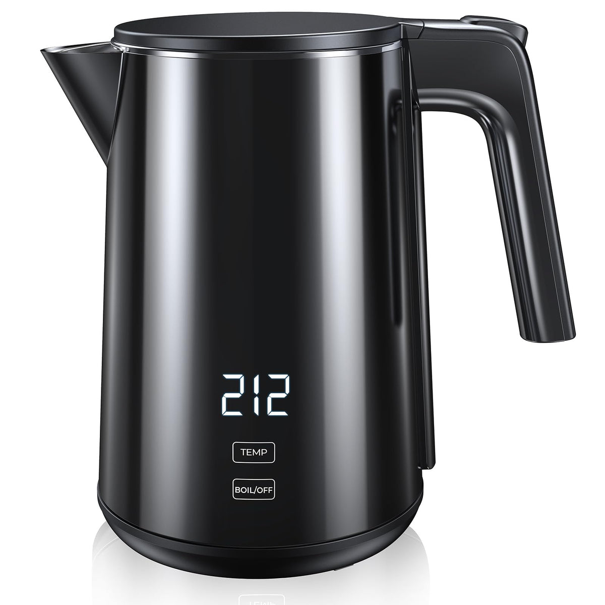 SSYFEI electric kettle showing rapid 1L boil for busy mornings.