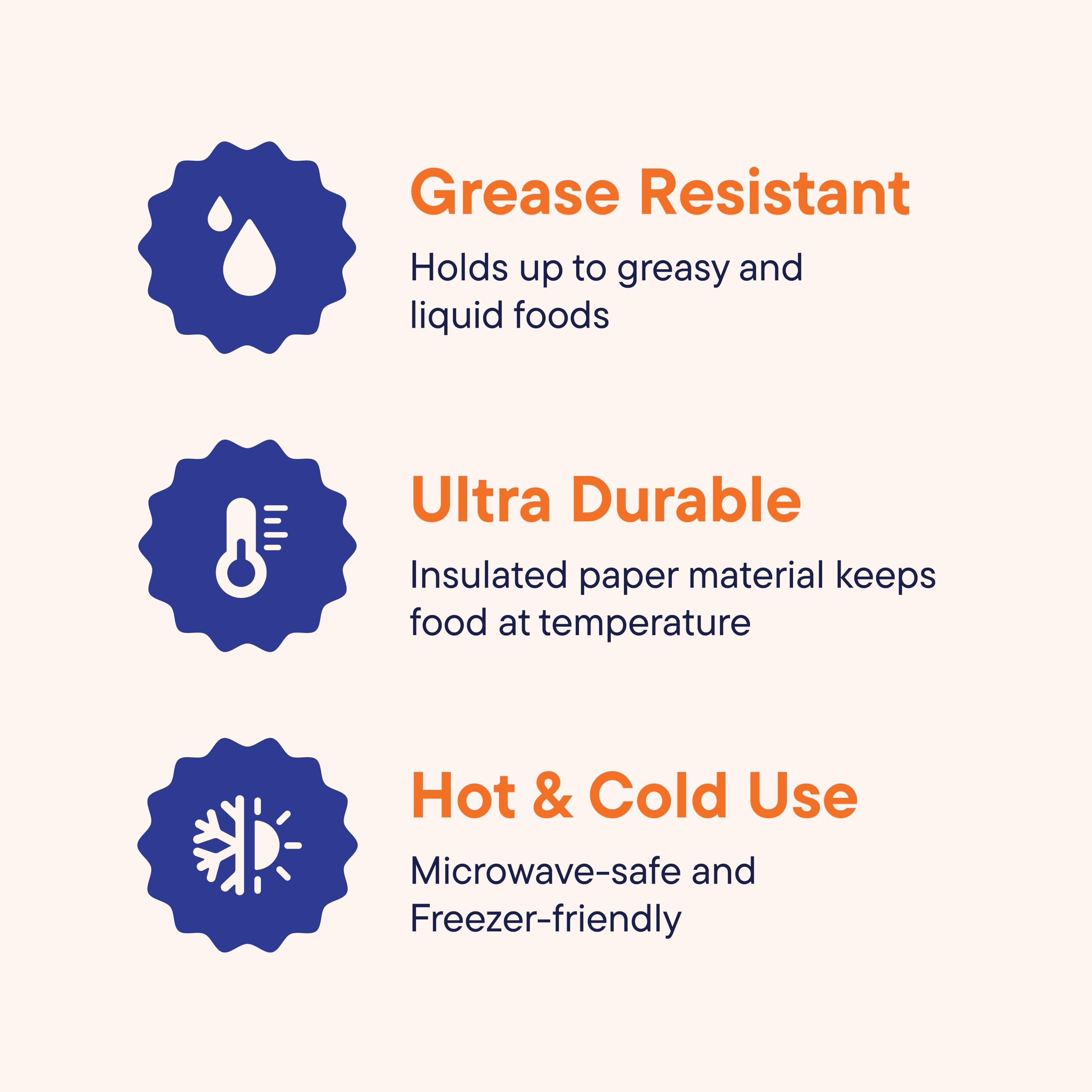 Stack Man insulated container with vented lid prevents spills during transport.