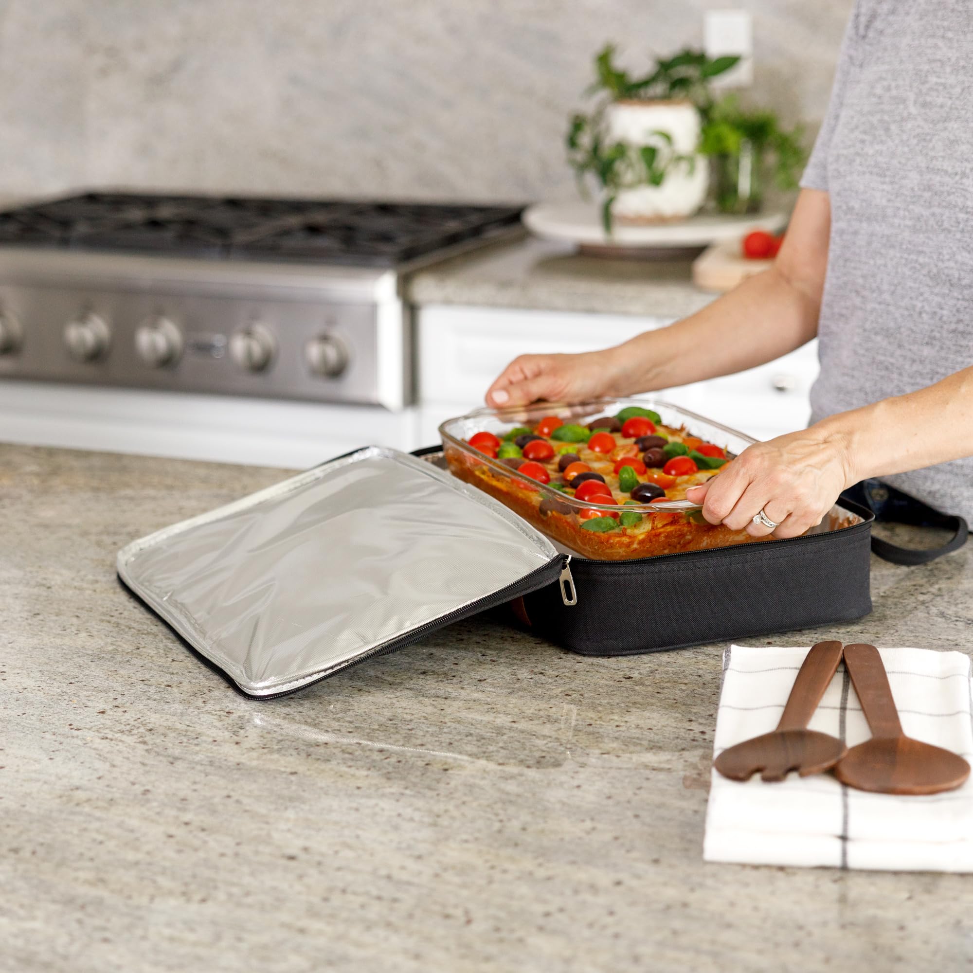 Stack Store Plus More 11x15 bake fit for casseroles at potlucks.
