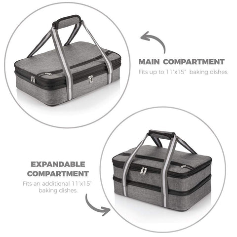 Stack Store Plus More padded handle makes carrying to picnics comfortable