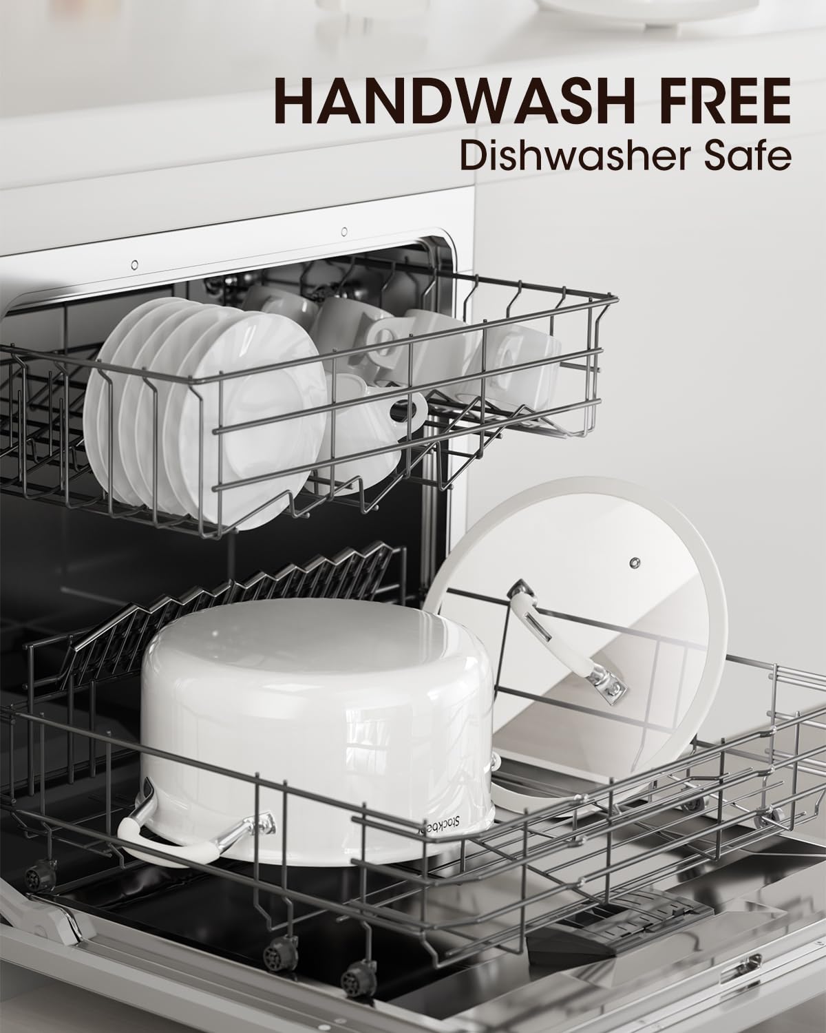 Stackbear stockpot dishwasher safe for easy cleanup