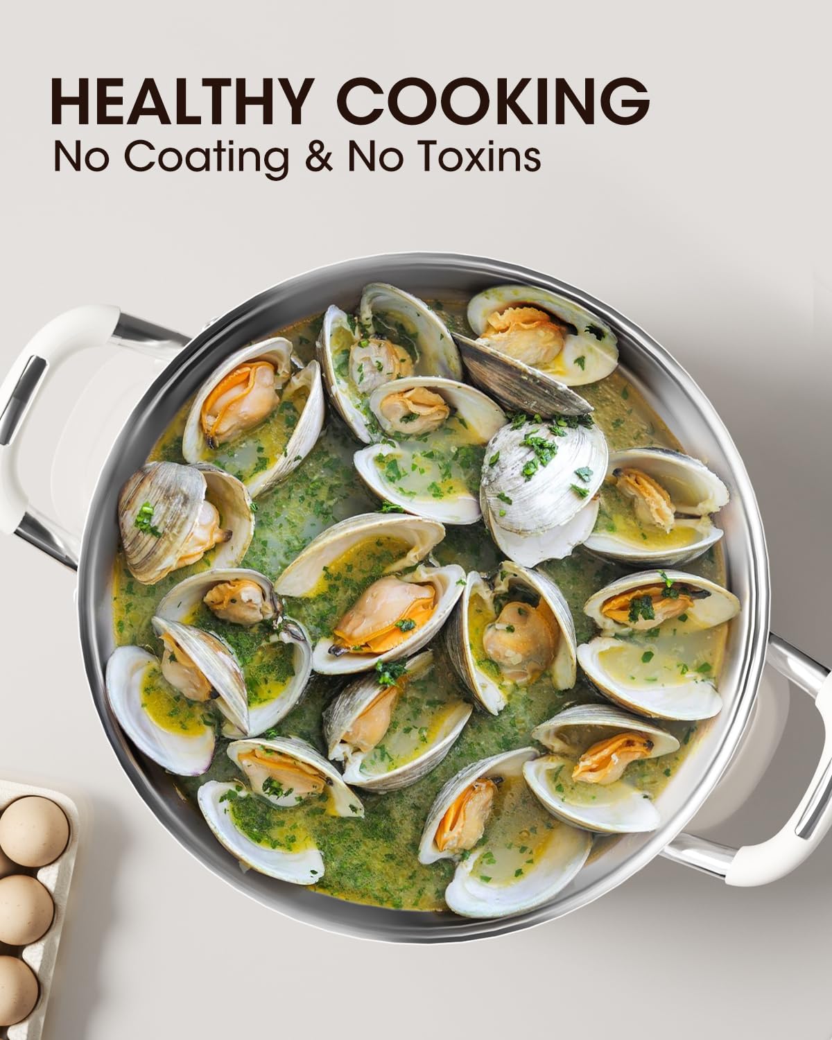 Stackbear stockpot induction-ready magnetic base for universal cooktops