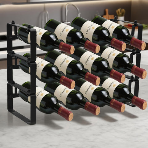 STAEVER stackable configuration enables modular storage for expanding wine habits