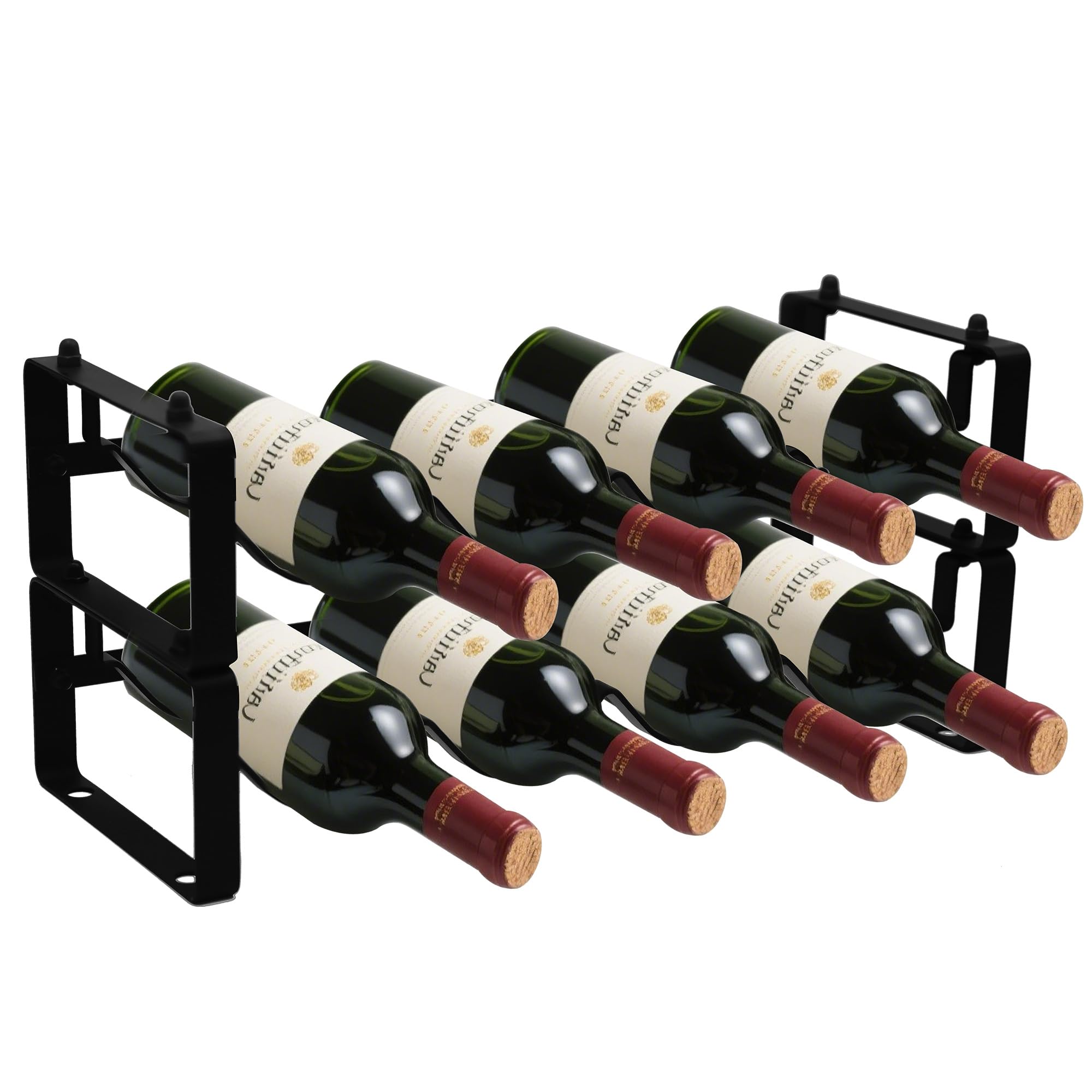 STAEVER floor-standing-wine-rack offers freestanding versatile display.