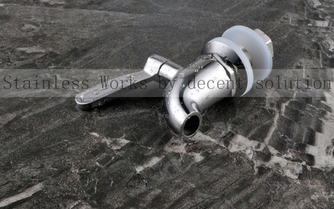 Stainless Works SSS010 spigot fits 16mm openings for versatile setups.