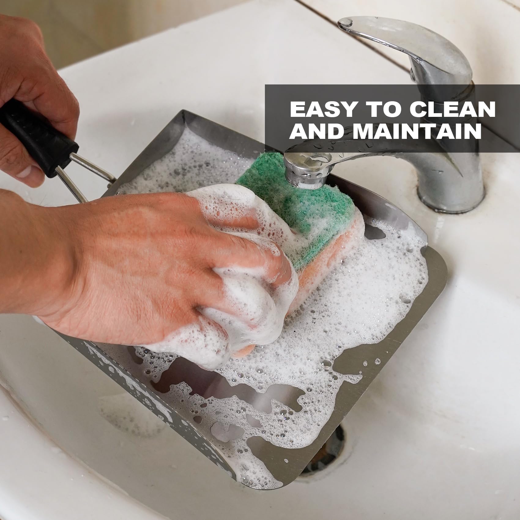 Stanbroil High heat handle spatula keeps hands cool on hot griddles