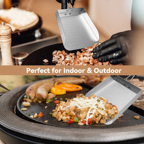 Stanbroil Stir fry spatula for quick, safe turning of ingredients