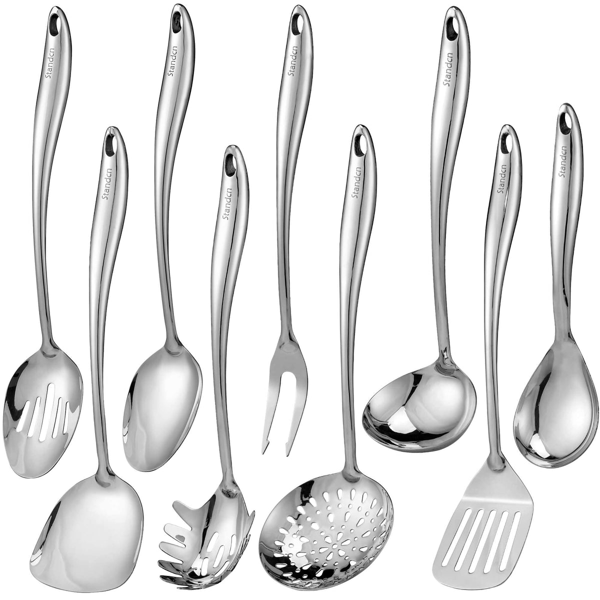 Standcn meat fork for sturdy, precise serving