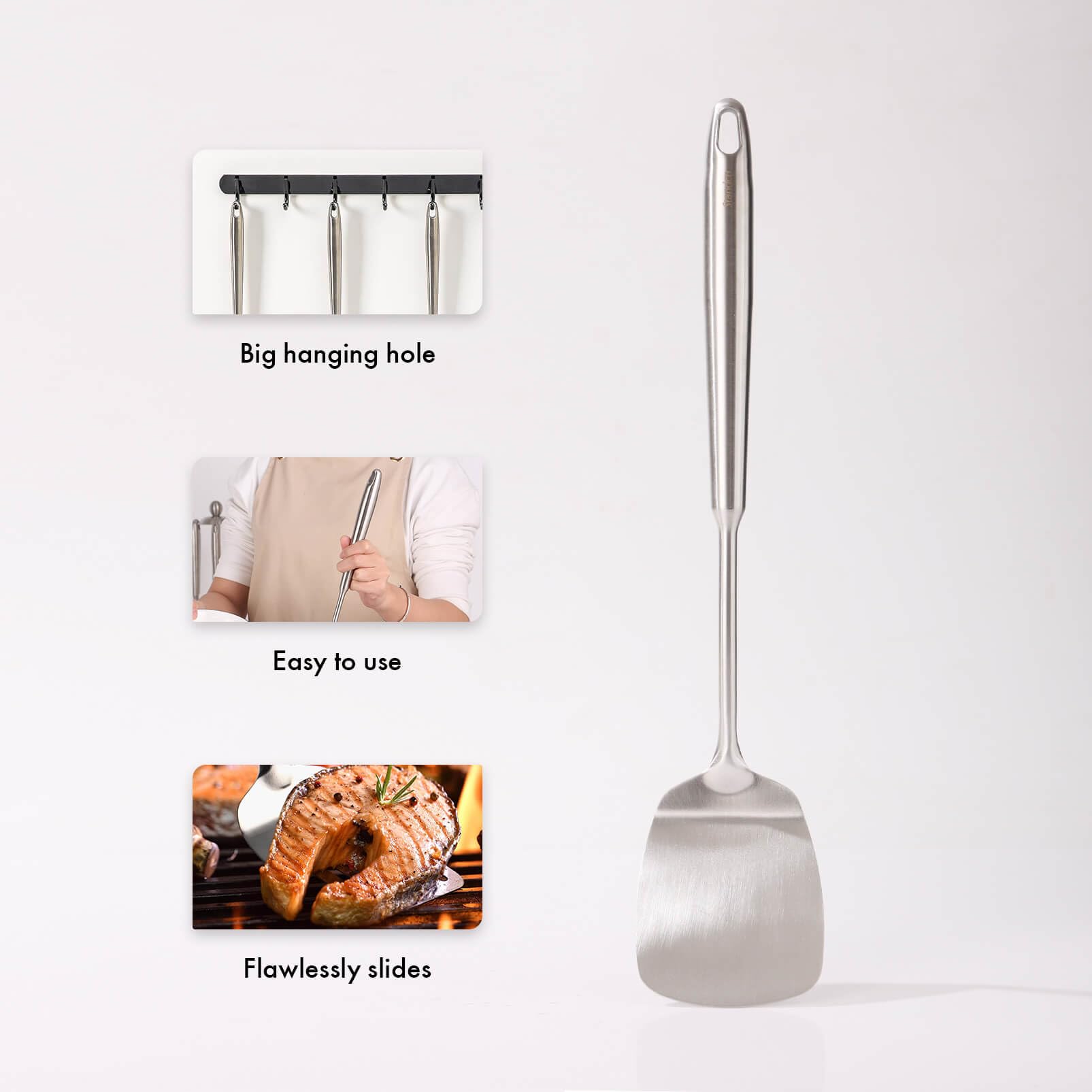 Standcn dishwasher-safe spatulas for easy cleanup after cooking