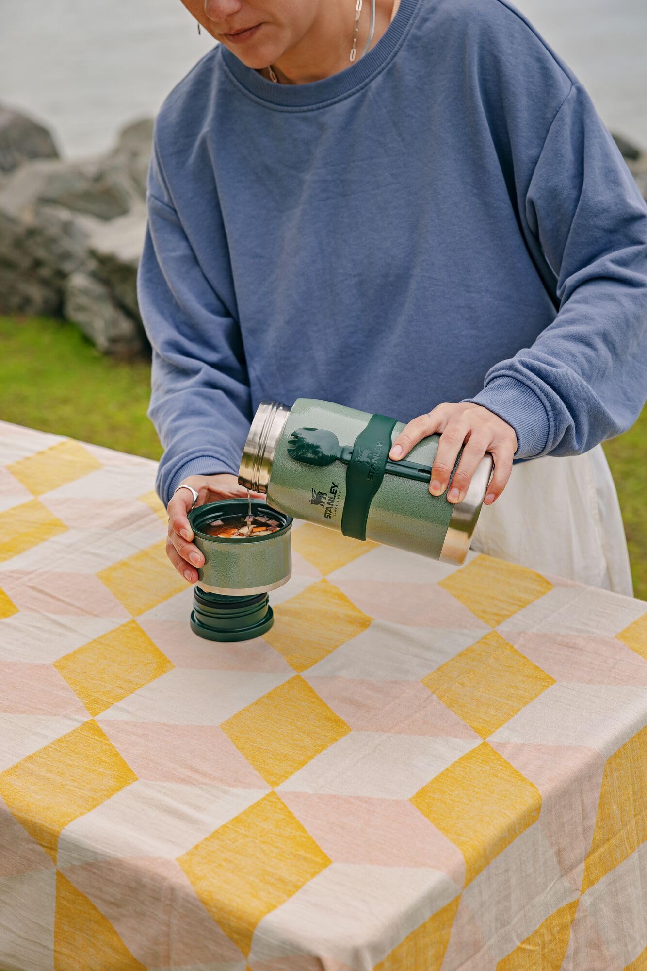 STANLEY dishwasher-safe design simplifies cleanup after outdoor meals.