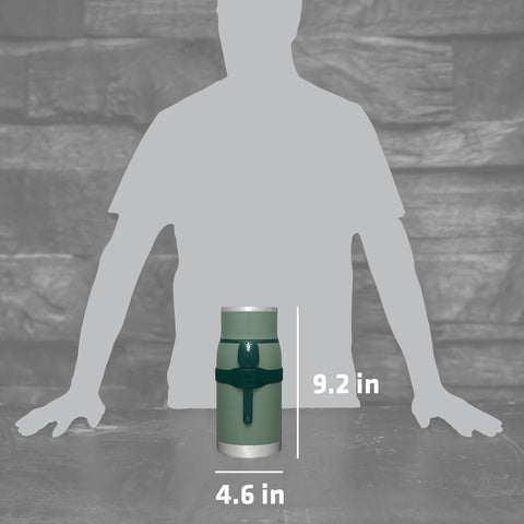 STANLEY 18/8 stainless steel body built for rugged adventures.