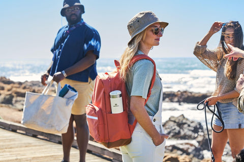 Stanley AeroLight 20 oz keeps beverages cold for hours on a busy day.