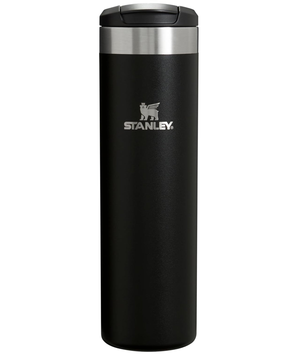Stanley AeroLight Transit Bottle 20 oz with locking lid demonstrating leakproof commuting capability.