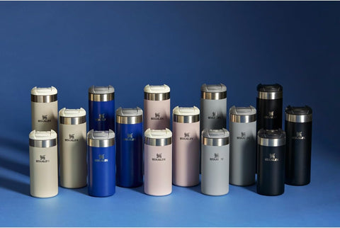 Stanley AeroLight Transit Bottle car cupholder-friendly size supports on-the-go hydration.