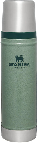 Stanley Classic 20 oz bottle with wide-mouth front view for easy filling and cleaning.