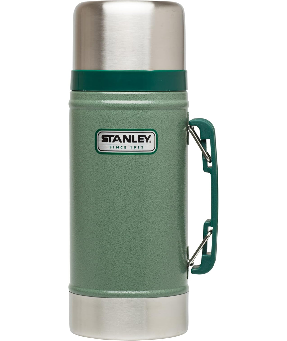 STANLEY Classic Food Jar with double-wall insulation keeps meals hot or cold on outdoor trips.