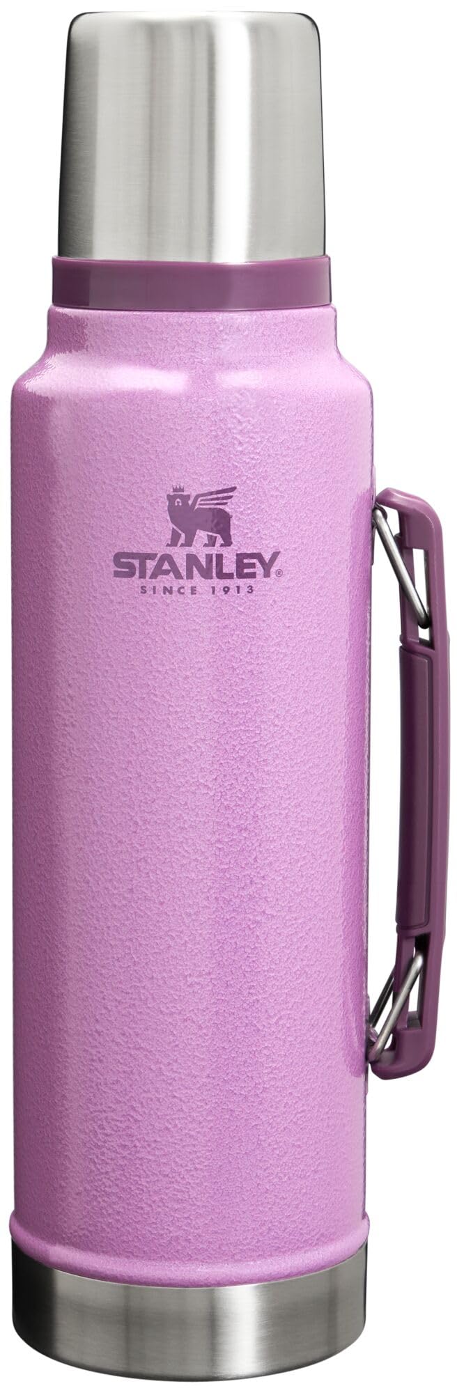 Stanley Classic Legendary Vacuum Bottle 1.5 Qt with wide mouth for easy filling and pouring.