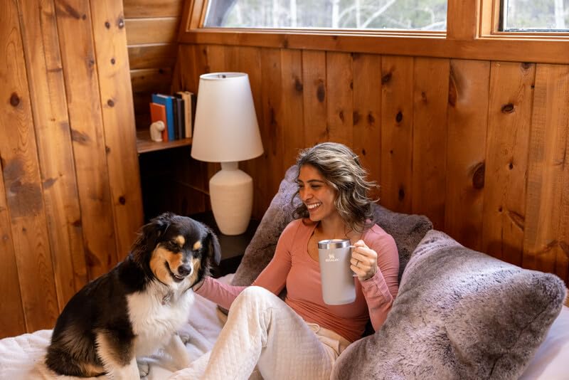 Dishwasher-safe STANLEY mug for easy cleaning at home.