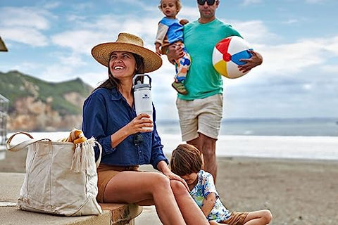 Ergonomic grip on Stanley IceFlow tumbler