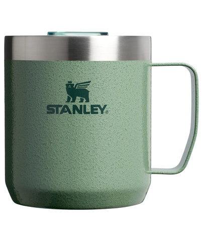 STANLEY Everyday Camp Mug 12oz in Hammertone Green for hot drinks on the go.