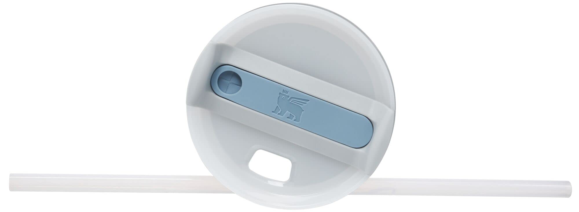 STANLEY FlowState lid rotation demonstrating splash-resistant sipping with three openings.