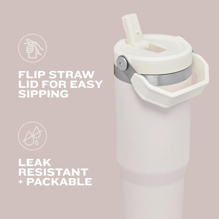 STANLEY IceFlow 2.0 recycled stainless steel for durable, eco-friendly use.