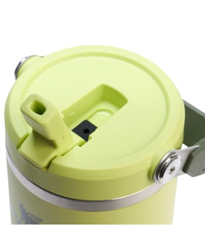 STANLEY IceFlow 2.0 tumbler with ergonomic handle for easy transport.
