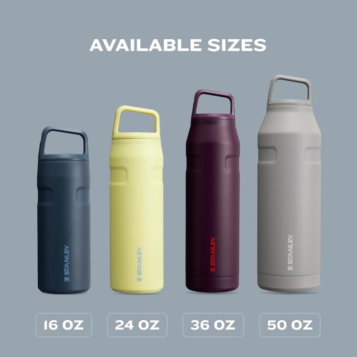 Stanley IceFlow BPA-free stainless steel emphasizes durable, safe daily hydration.