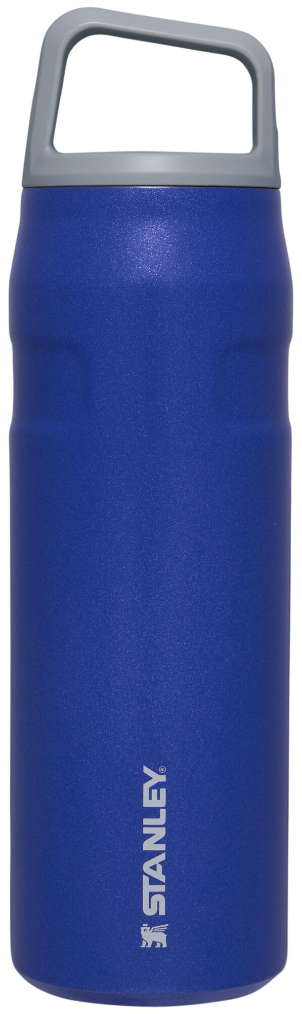Stanley IceFlow cap-and-carry bottle 24oz with leakproof design for on-the-go hydration.