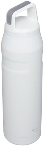 Stanley IceFlow lid detail with angled handle for easy sipping.