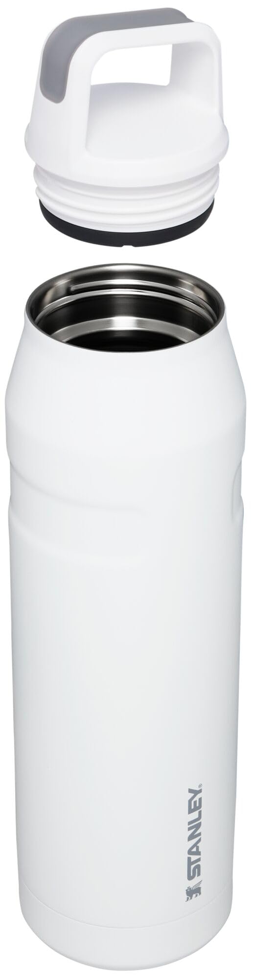 Stanley IceFlow wide mouth 36oz bottle for easy filling and cleaning.