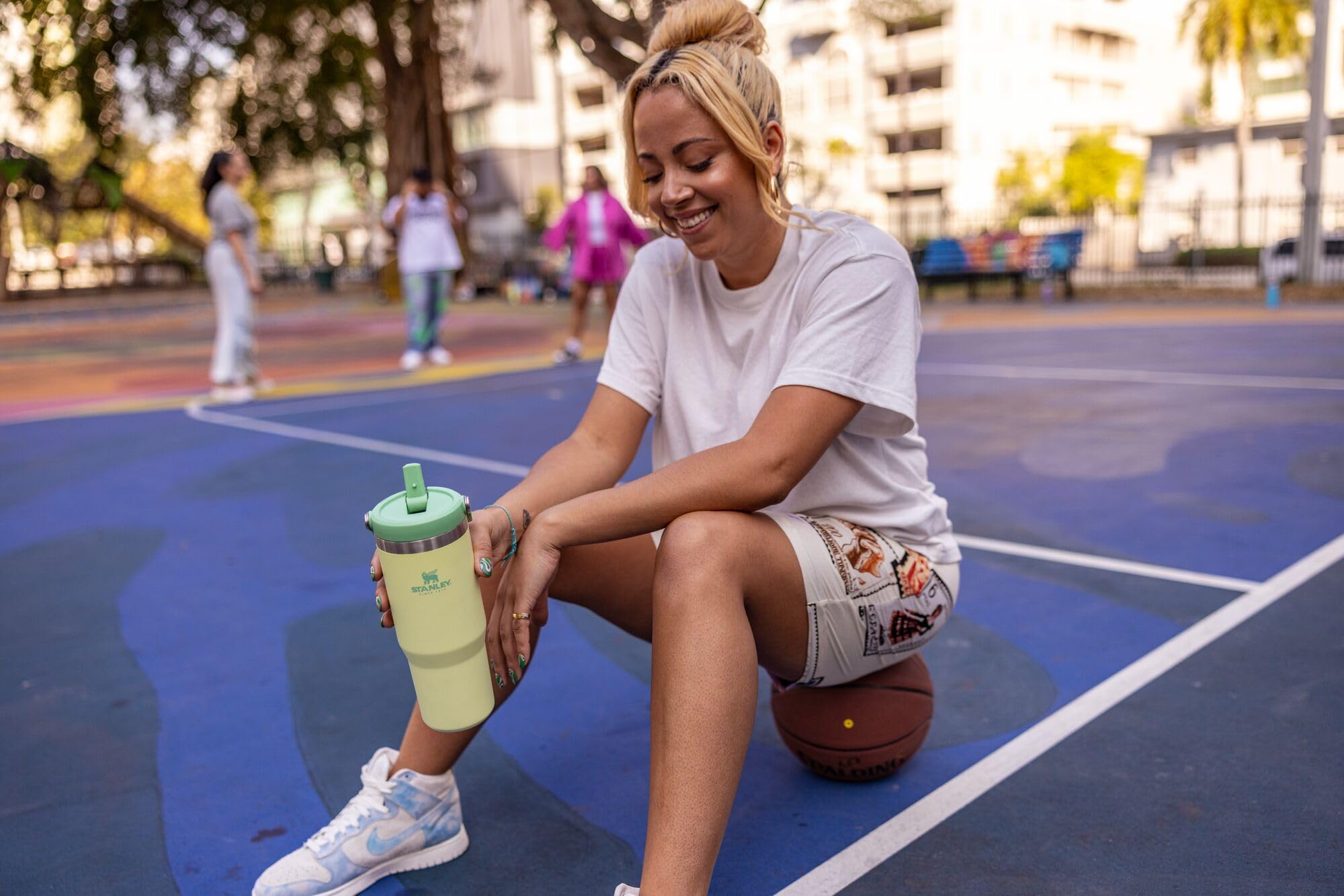 Stanley IceFlow is dishwasher-safe for easy cleaning after workouts.