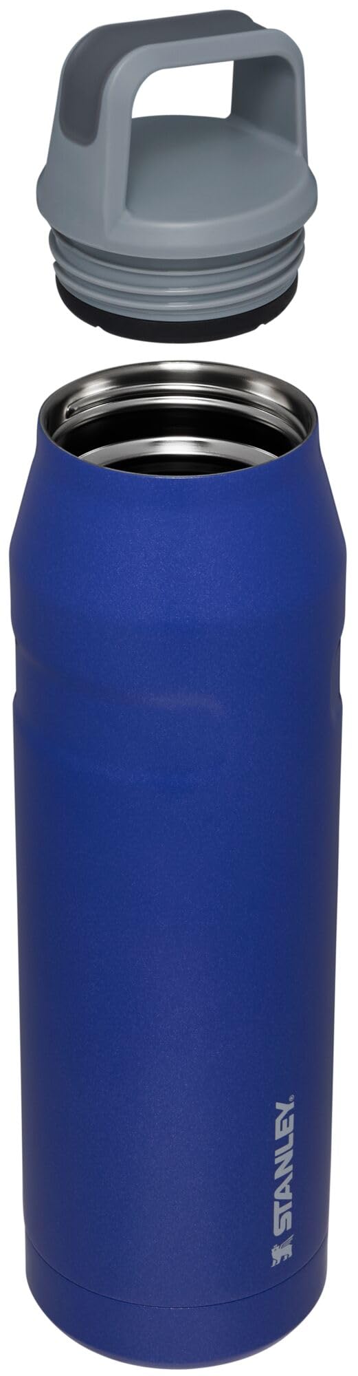 Stanley IceFlow insulated stainless steel body keeps beverages cold for hours.