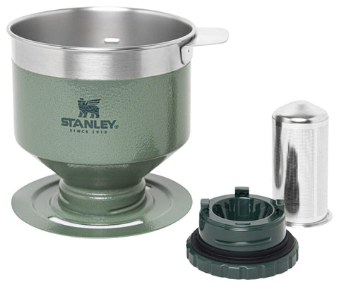 STANLEY Perfect Brew Pour Over brewing action shows simple manual control.