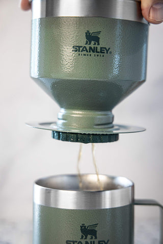 STANLEY Perfect Brew Pour Over easy clean with quick rinse.